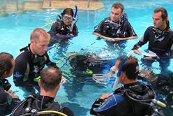 Philippines Scuba Diving Holiday. Dumaguete Dive Centre. Pool Training.